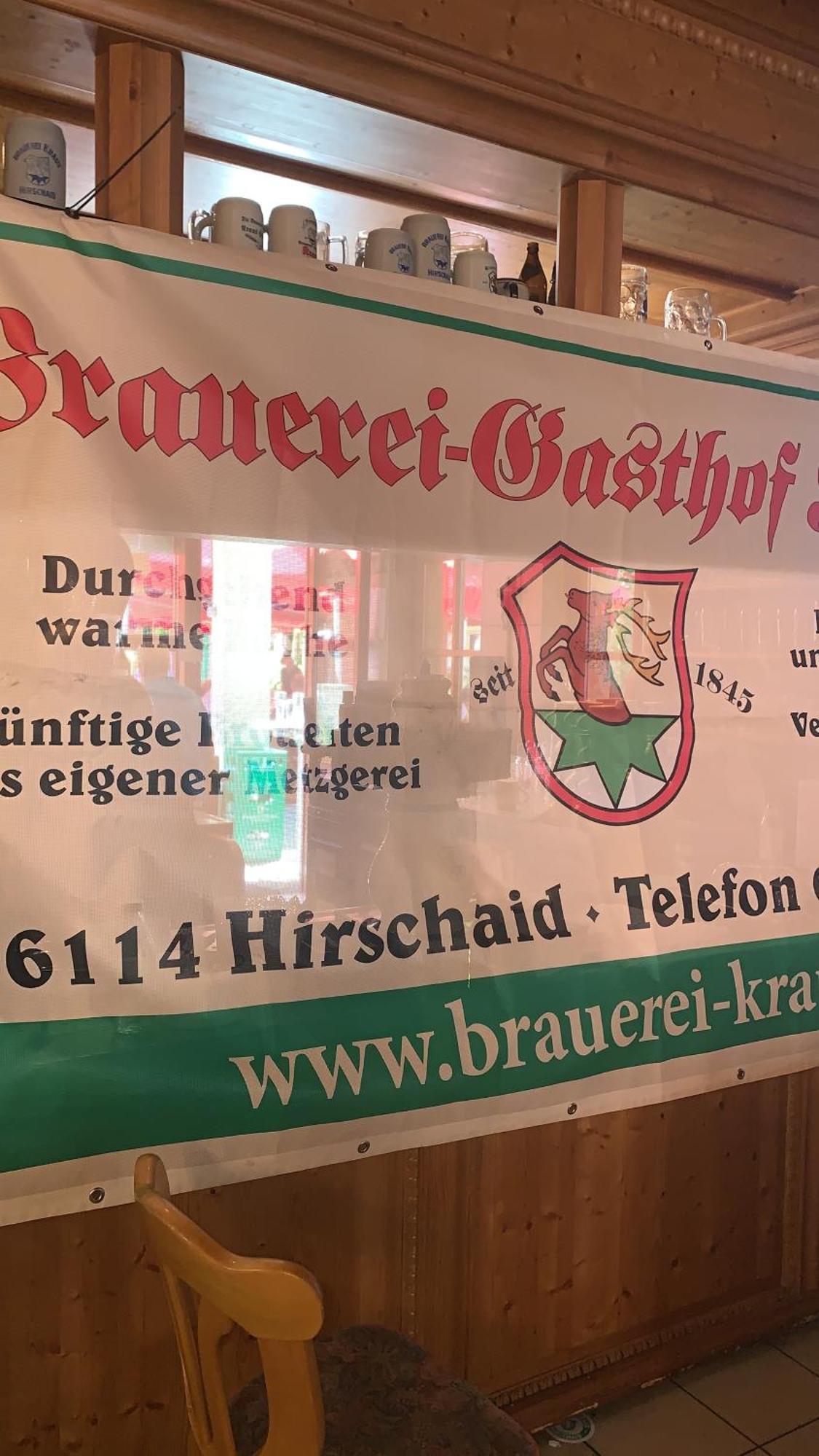 Brauerei Gasthof Kraus Hirschaid Exteriör bild